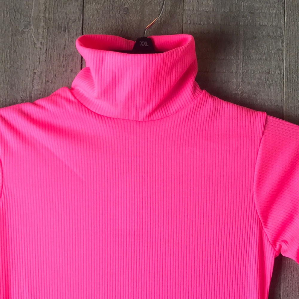 NEON PINK SUMMER DRESS - Picture 3 of 8